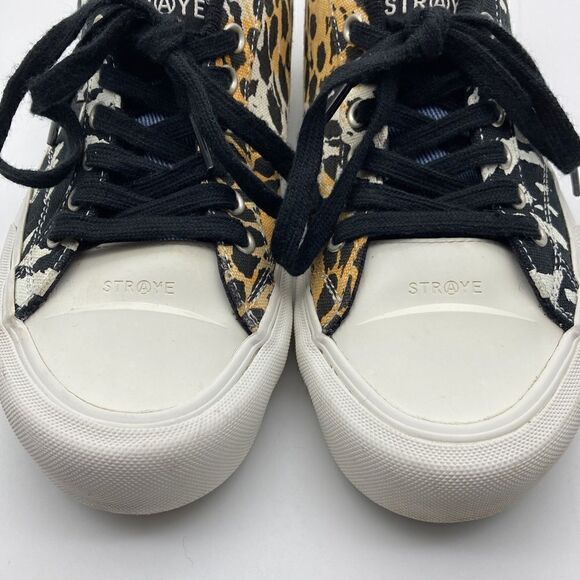 Straye Cheetan Print Flame Lace Up Men’s Sneakers Size 7,5 - Picture 9 of 14